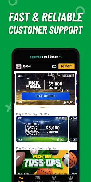 Sports Predictor: Fantasy Game (Спорт Прогнозист)  [МОД Unlocked] Screenshot 5