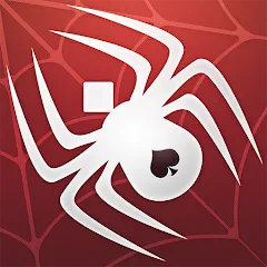 Взломанная Spider Solitaire  [МОД Меню] - стабильная версия apk на Андроид