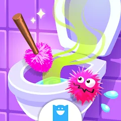 Взломанная Clean Up Kids  [МОД Меню] - полная версия apk на Андроид