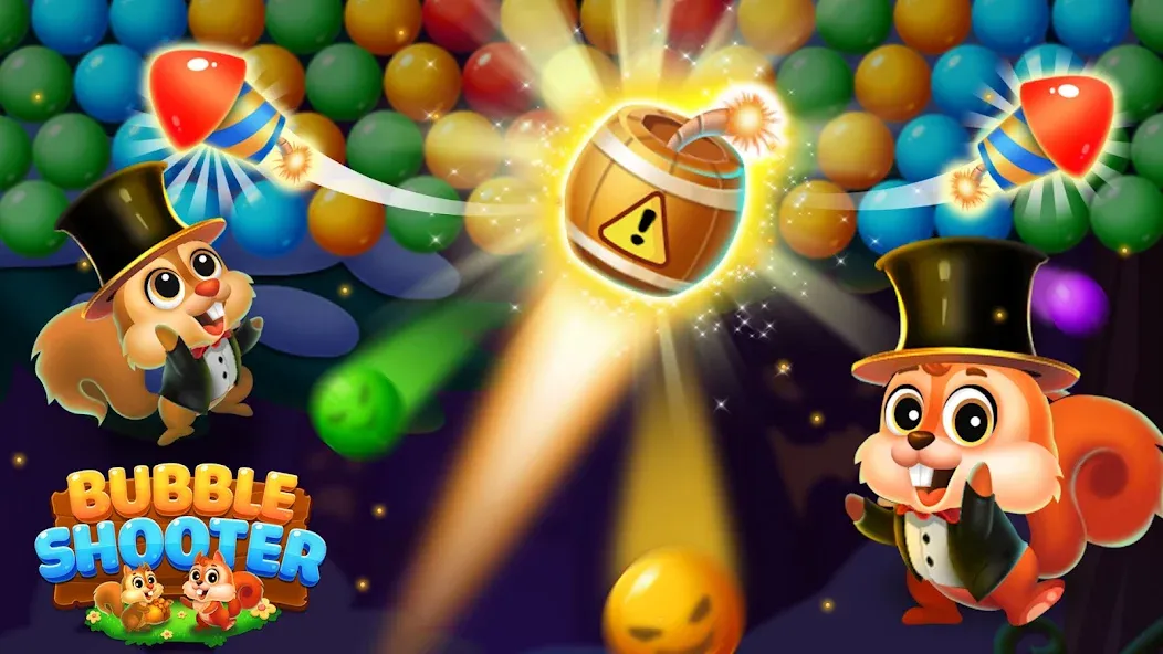 Bubble Shooter Rescue (Бабл Шутер Рескью)  [МОД Бесконечные деньги] Screenshot 2