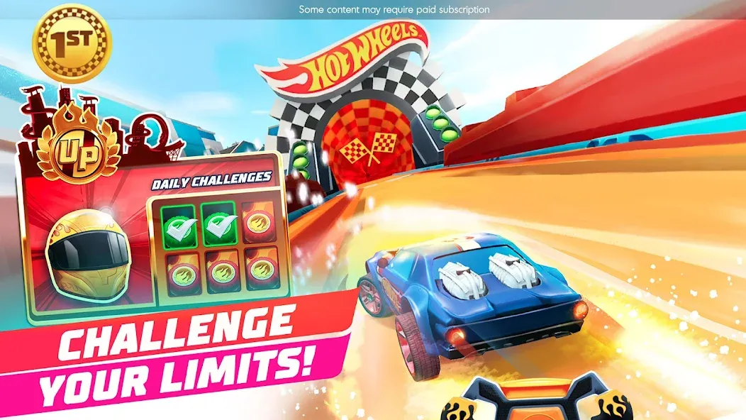 Hot Wheels Unlimited (Хот Вилс Анлимитед)  [МОД Меню] Screenshot 1