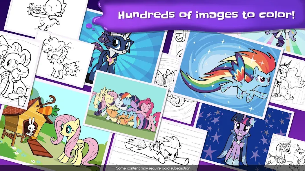 My Little Pony Color By Magic (Май Литл Пони)  [МОД Все открыто] Screenshot 4