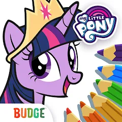 Взломанная My Little Pony Color By Magic (Май Литл Пони)  [МОД Все открыто] - полная версия apk на Андроид