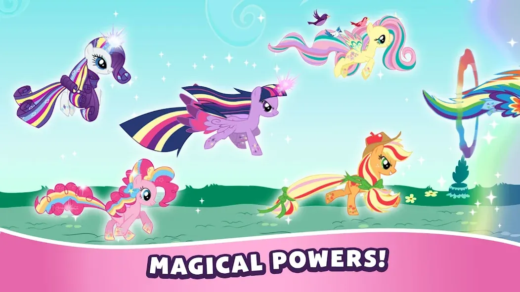 My Little Pony Rainbow Runners (Май Литл Пони)  [МОД Много денег] Screenshot 4