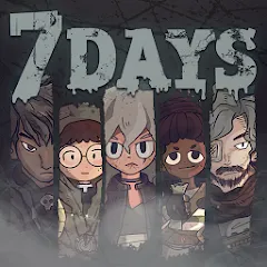 Скачать взломанную 7Days! : Mystery Visual Novel  [МОД Меню] - последняя версия apk на Андроид