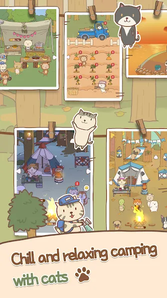 Animal Camping: Idle Camp (Анимал Кемпинг)  [МОД Много денег] Screenshot 1