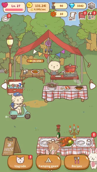 Animal Camping: Idle Camp (Анимал Кемпинг)  [МОД Много денег] Screenshot 5