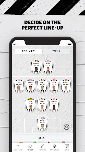 Bundesliga Fantasy Manager (Бундеслига Фэнтези Менеджер)  [МОД Menu] Screenshot 2