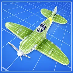 Скачать взломанную Idle Planes: Build Airplanes (Айдл Плейнс)  [МОД Mega Pack] - полная версия apk на Андроид