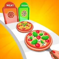 Взломанная I Want Pizza (Я хочу пиццу)  [МОД Много денег] - стабильная версия apk на Андроид