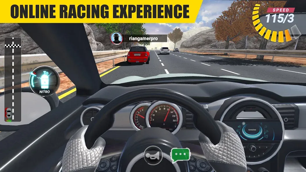 Racing Online:Car Driving Game  [МОД Unlimited Money] Screenshot 1