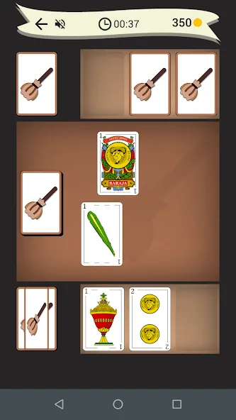 Broom: card game (Эскоба дель 15)  [МОД Много денег] Screenshot 4