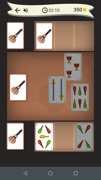 Broom: card game (Эскоба дель 15)  [МОД Много денег] Screenshot 5