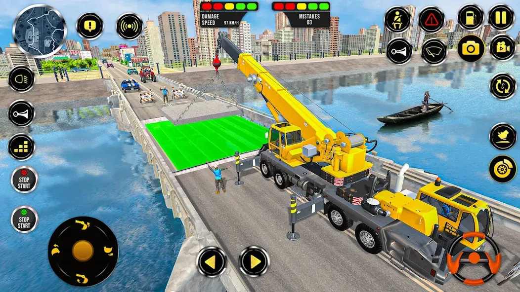 Construction Machine Real JCB  [МОД Unlimited Money] Screenshot 5