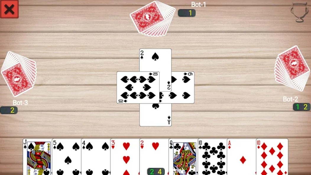 Callbreak Master - Card Game (Коллбрейк Мастер)  [МОД Много монет] Screenshot 1