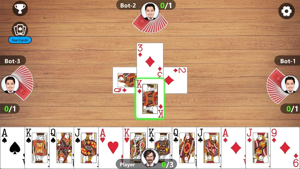 Callbreak Master 3 - Card Game  [МОД Много денег] Screenshot 2