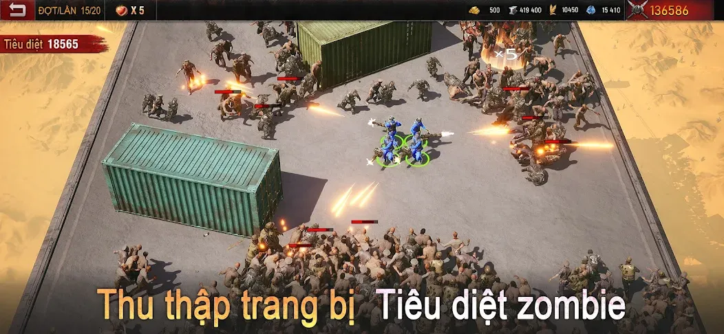 Binh Đoàn Z  [МОД Бесконечные монеты] Screenshot 1