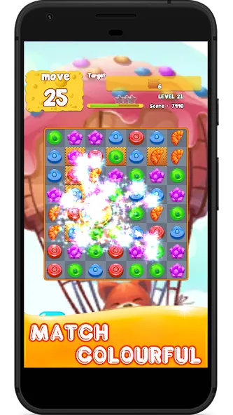 Candy 2024-Candy Match 3 Game (Кэнди 2023)  [МОД Все открыто] Screenshot 4