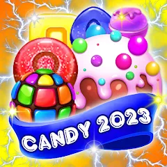 Скачать взлом Candy 2024-Candy Match 3 Game (Кэнди 2023)  [МОД Все открыто] - стабильная версия apk на Андроид