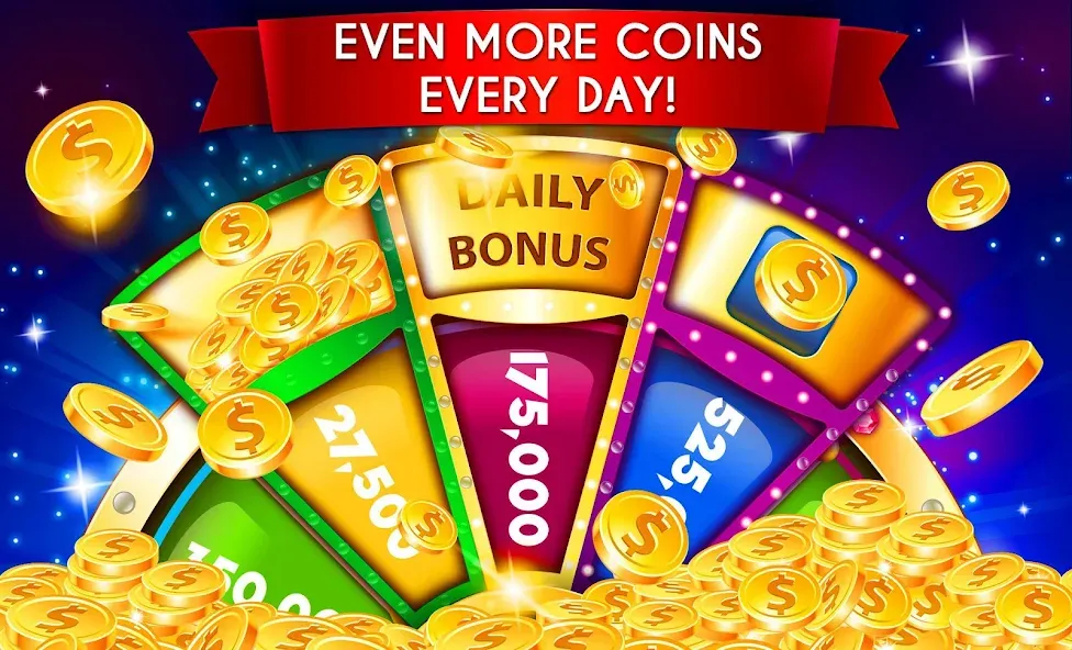 Slots Oscar: huge casino games  [МОД Бесконечные монеты] Screenshot 5