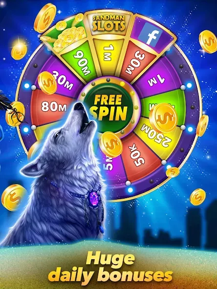 Sandman Slots - Slot Machines  [МОД Все открыто] Screenshot 4