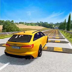 Скачать взлом Beam Drive Road Crash 3D Games (Бим Драйв Роад Краш 3Д Геймс)  [МОД Все открыто] - полная версия apk на Андроид