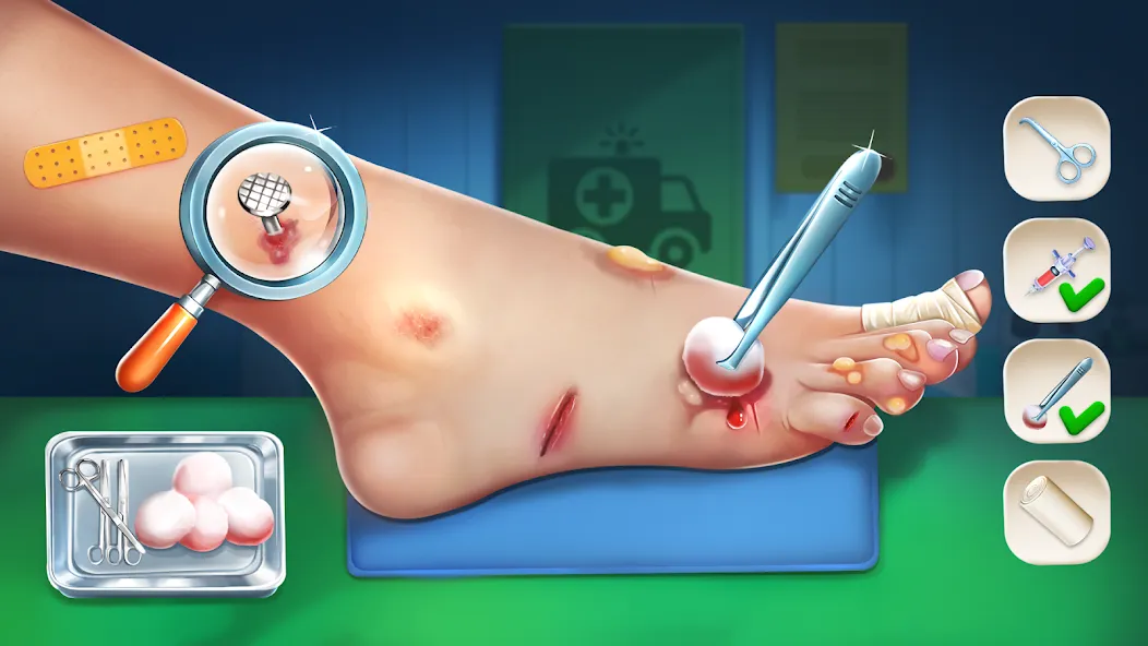 Doctor Hospital Games Offline  [МОД Menu] Screenshot 5