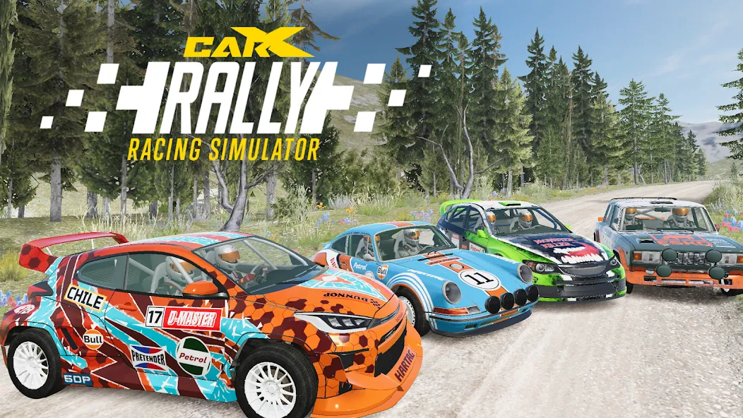 CarX Rally (КарХ Ралли)  [МОД Menu] Screenshot 1