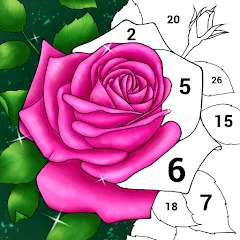 Скачать взлом Casual Color - Color by Number  [МОД Бесконечные монеты] - полная версия apk на Андроид