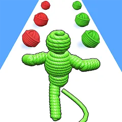 Взлом Rope-Man Run (Трос)  [МОД Много монет] - полная версия apk на Андроид