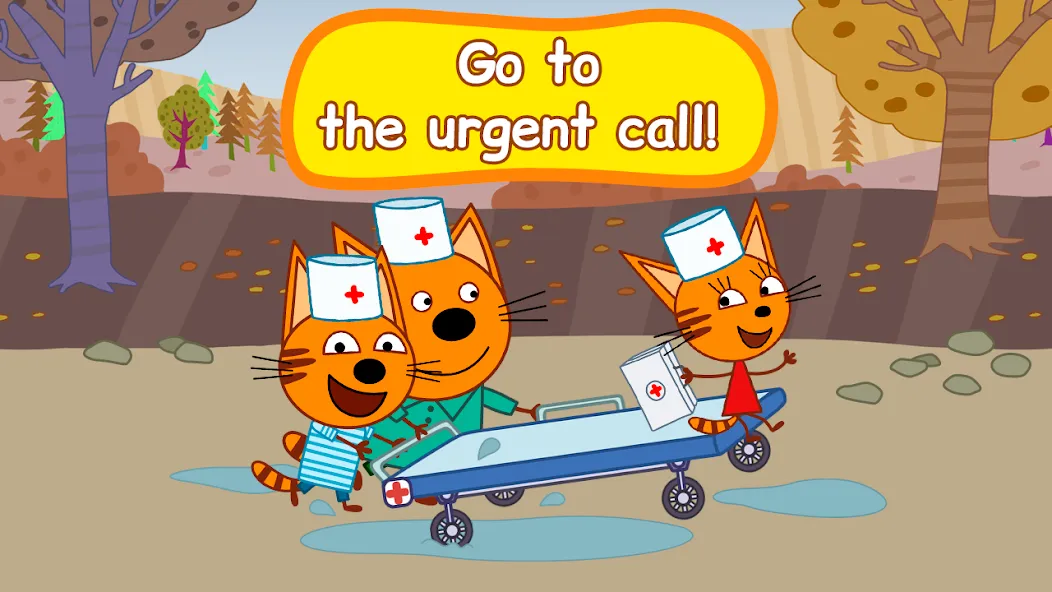 Kid-E-Cats: Animal hospital  [МОД Бесконечные монеты] Screenshot 4