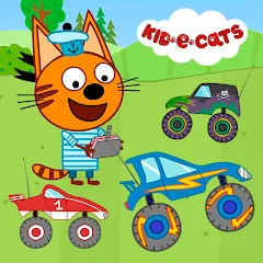 Взлом Kid-E-Cats: Kids Monster Truck  [МОД Бесконечные деньги] - последняя версия apk на Андроид