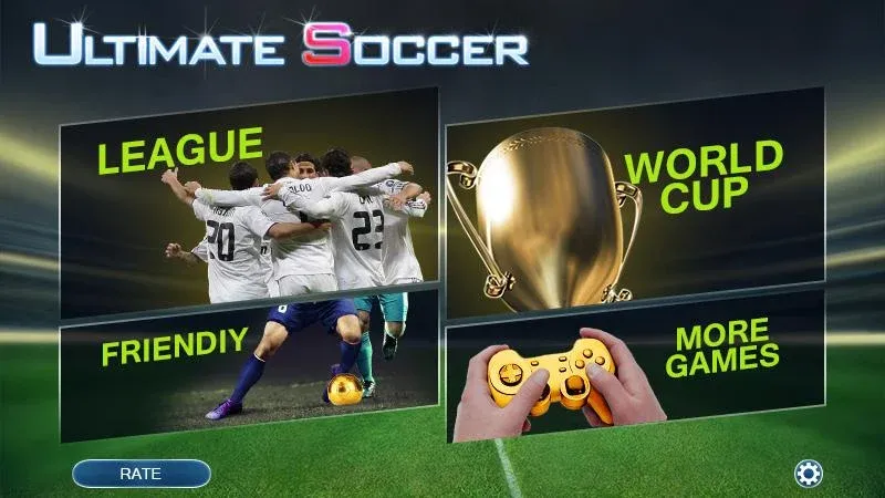 Ultimate Soccer - Football  [МОД Бесконечные монеты] Screenshot 3