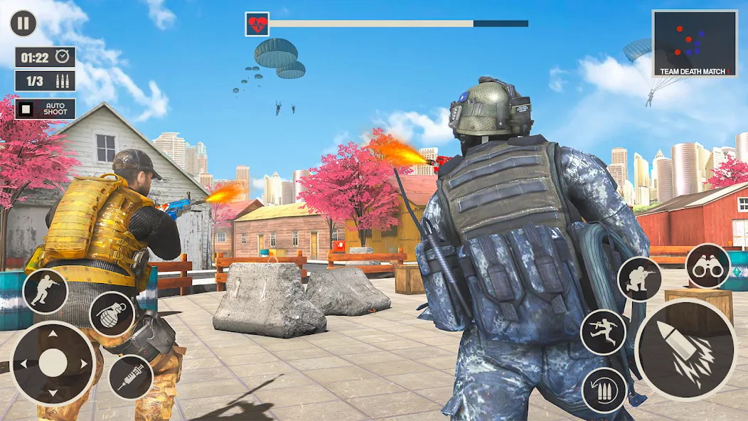 Offline War Shooting Games 3D  [МОД Mega Pack] Screenshot 4