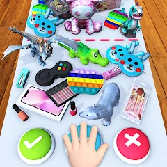 Взломанная fidget trading: trade toys 3D (фиджет трейдинг)  [МОД Бесконечные монеты] - полная версия apk на Андроид