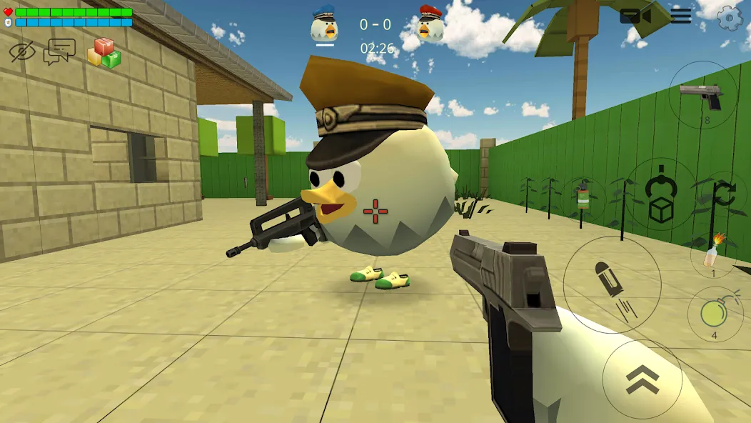 Chicken Gun (Чикен Ган)  [МОД Бесконечные монеты] Screenshot 2