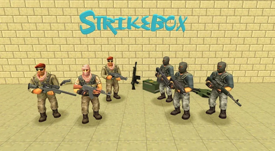 StrikeBox: Sandbox&Shooter (Страйкбокс)  [МОД Unlimited Money] Screenshot 4