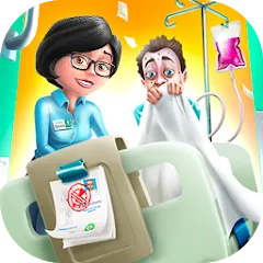 Взлом My Hospital: Build. Farm. Heal (Мой госпиталь)  [МОД Много монет] - полная версия apk на Андроид