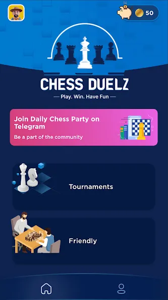 Chess Duelz - An esports app (Шахматный Дуэльз)  [МОД Меню] Screenshot 1