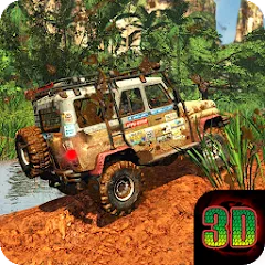 Взломанная Offroad Jeep Driving Simulator  [МОД Меню] - последняя версия apk на Андроид