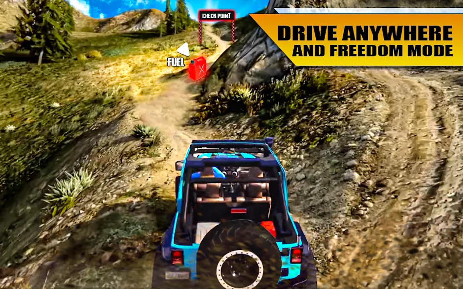 Off Road Jeep Drive Simulator  [МОД Бесконечные монеты] Screenshot 1