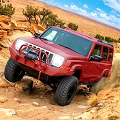 Скачать взлом Off Road Jeep Drive Simulator  [МОД Бесконечные монеты] - стабильная версия apk на Андроид