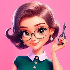 Скачать взлом Beauty Tycoon: Hair Salon Game (Бьюти Тайкун)  [МОД Menu] - последняя версия apk на Андроид