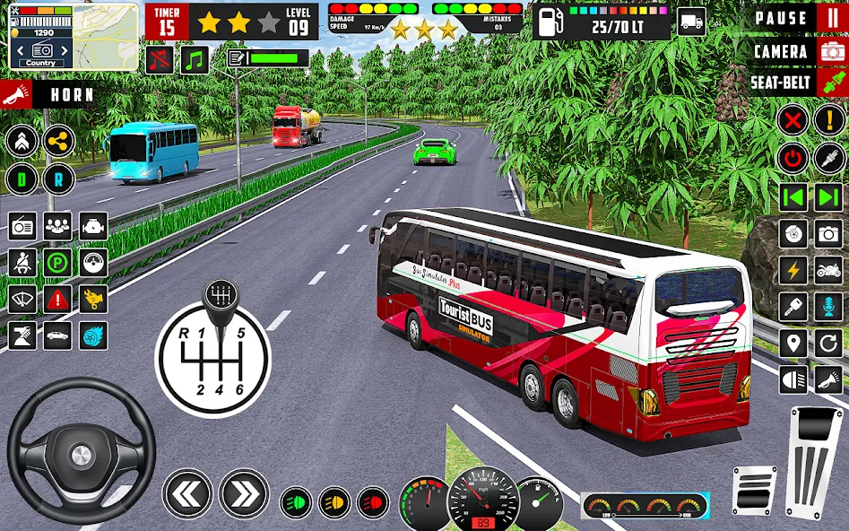 City Bus Simulator 3D Bus Game (Симулятор городского автобуса 3D  игра   )  [МОД Все открыто] Screenshot 1