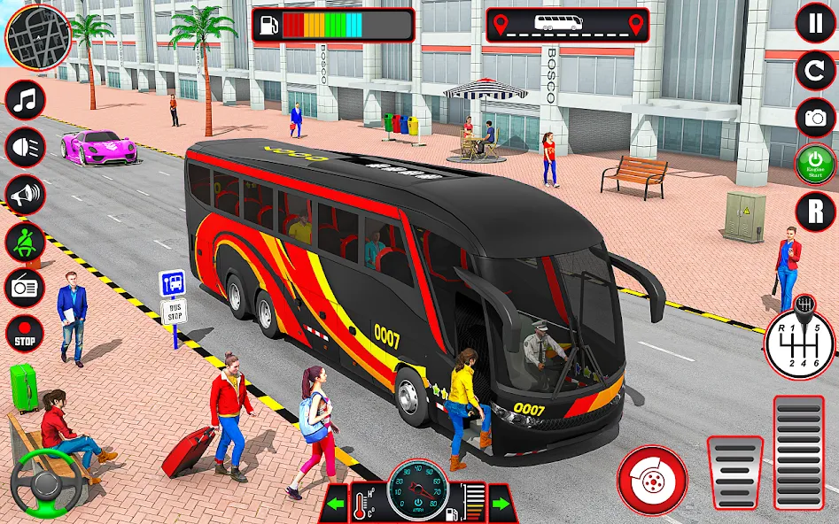 City Bus Simulator 3D Bus Game (Симулятор городского автобуса 3D  игра   )  [МОД Все открыто] Screenshot 5