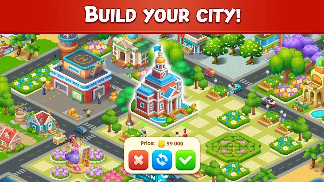 Farm City: Farming & Building (Фарм Сити)  [МОД Unlimited Money] Screenshot 4