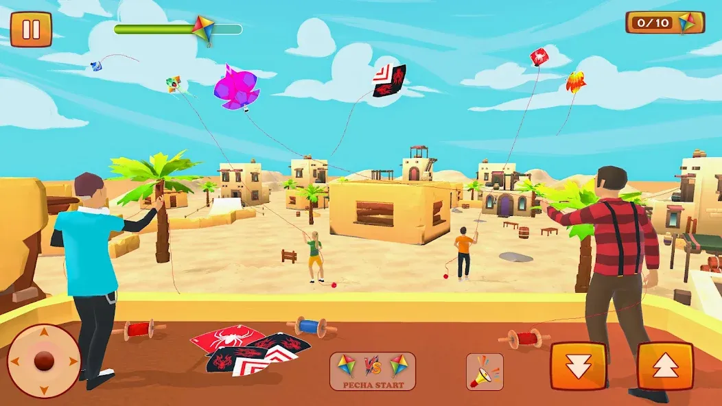 Kite Game: Kite Flying Game 3D  [МОД Menu] Screenshot 2