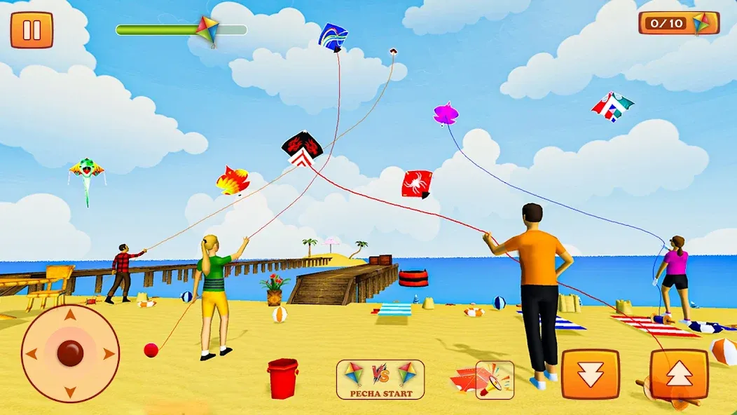 Kite Game: Kite Flying Game 3D  [МОД Menu] Screenshot 4