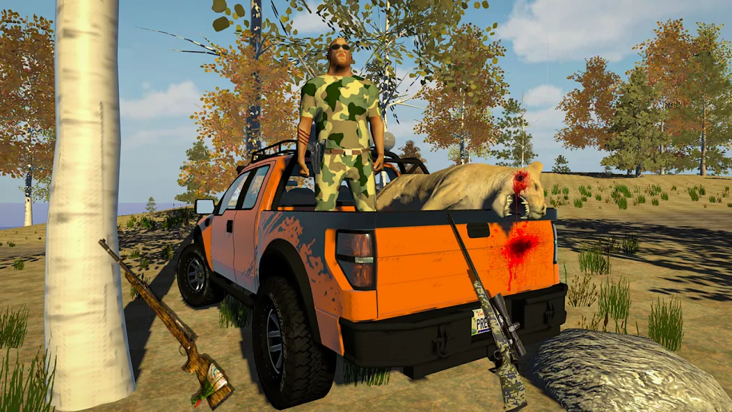 Animal Hunting -Shooting Games (Энимал Хантинг)  [МОД Много монет] Screenshot 1