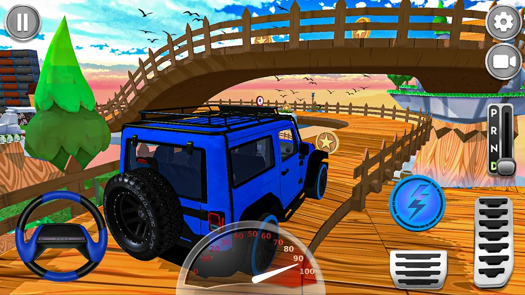 Mountain Climb 4x4 Car Games (Маунтин Клайм 4х4 игры на машинах)  [МОД Много монет] Screenshot 5